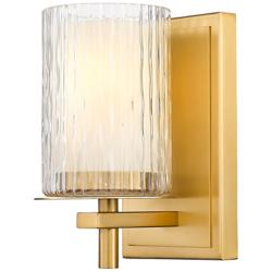 Grayson by Z-Lite Modern Gold 1 Light Wall Sconce