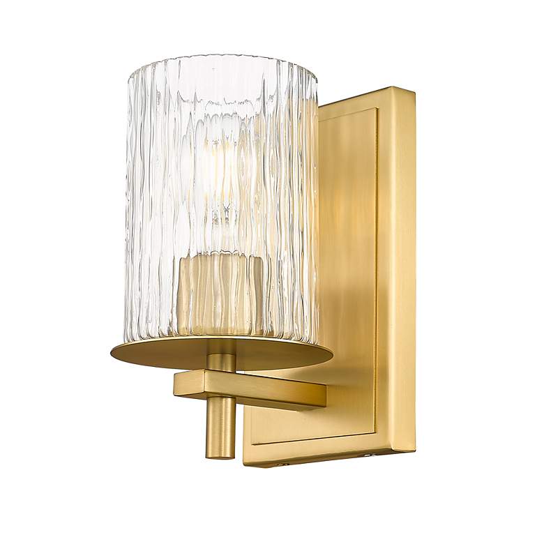 Image 5 Grayson by Z-Lite Modern Gold 1 Light Wall Sconce more views