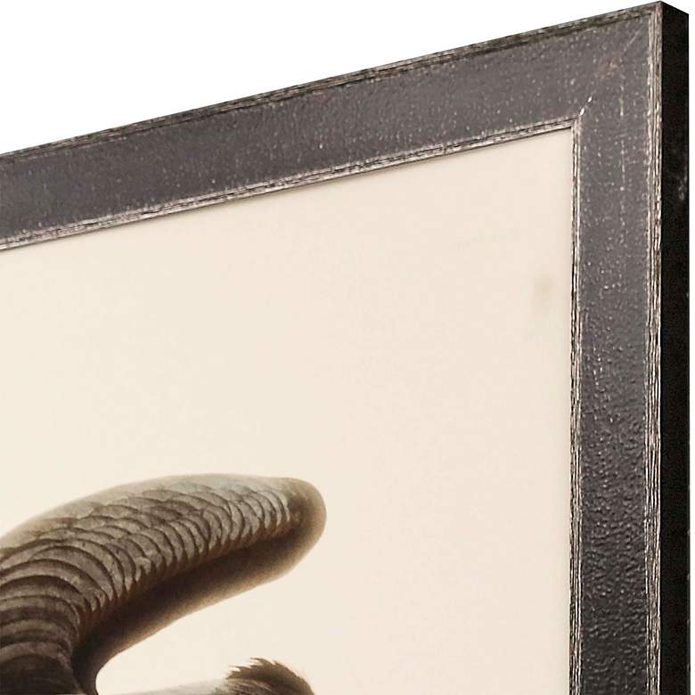 Image 5 Great Blue Heron 55" High Framed Giclee Wall Art more views