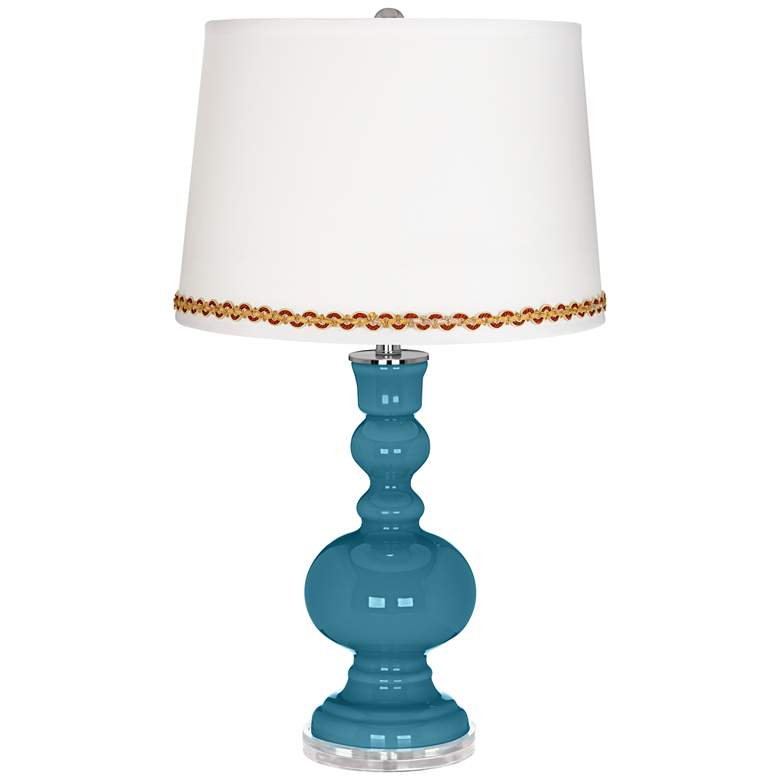 Image 1 Great Falls Apothecary Table Lamp with Serpentine Trim