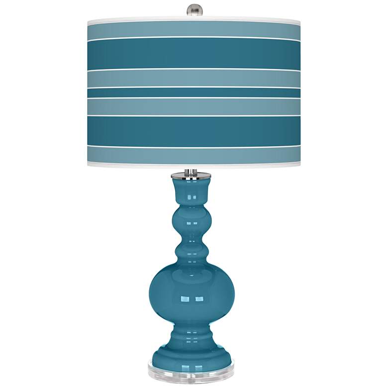 Image 1 Great Falls Bold Stripe Apothecary Table Lamp