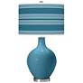 Great Falls Bold Stripe Ovo Table Lamp