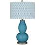 Great Falls Diamonds Double Gourd Table Lamp