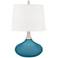 Great Falls Felix Modern Table Lamp with Table Top Dimmer