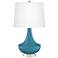 Great Falls Gillan Glass Table Lamp with Dimmer