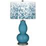 Great Falls Mosaic Giclee Double Gourd Table Lamp
