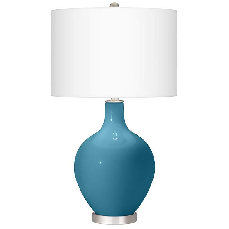 Image 2 Great Falls Ovo Table Lamp With Dimmer