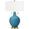 Great Falls Toby Brass Accents Table Lamp