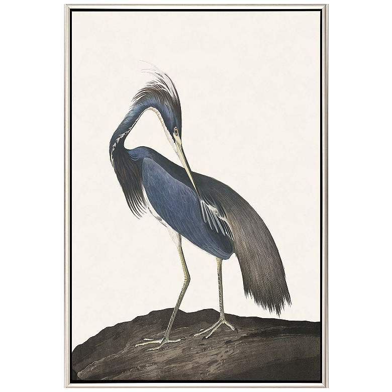 Image 1 Great Heron II 34"W x 50"H Canvas
