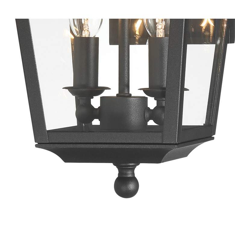 Image 4 Great Outdoors Altimeter 2-Light 7.75-in Black Outdoor Wall Mount more views