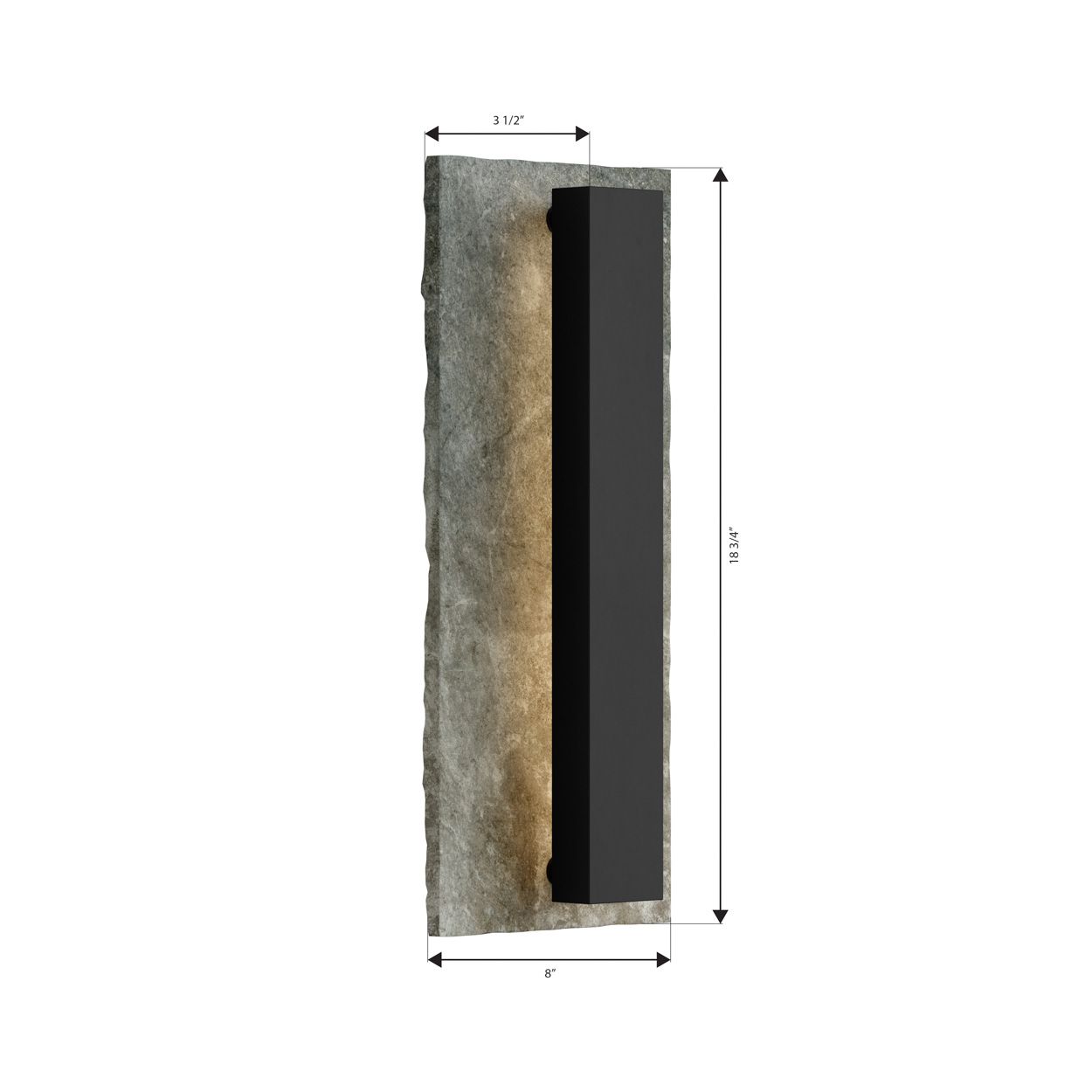 Great Outdoors Avenelle LED 18.75in Coal