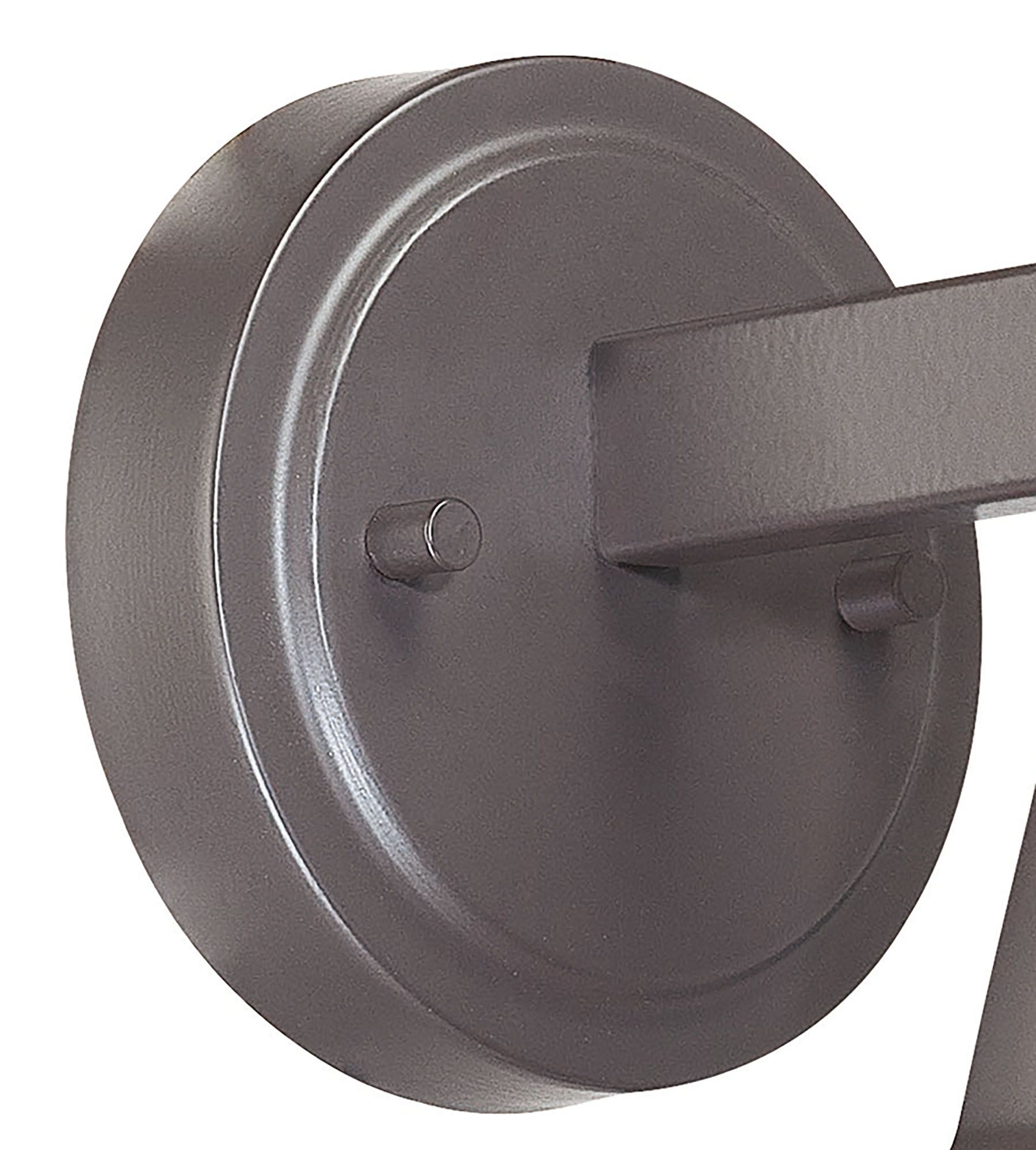 Image 6 Great Outdoors Bay Crest 1-Light 8.88-in Dorian Bronze Outdoor Wall Light more views