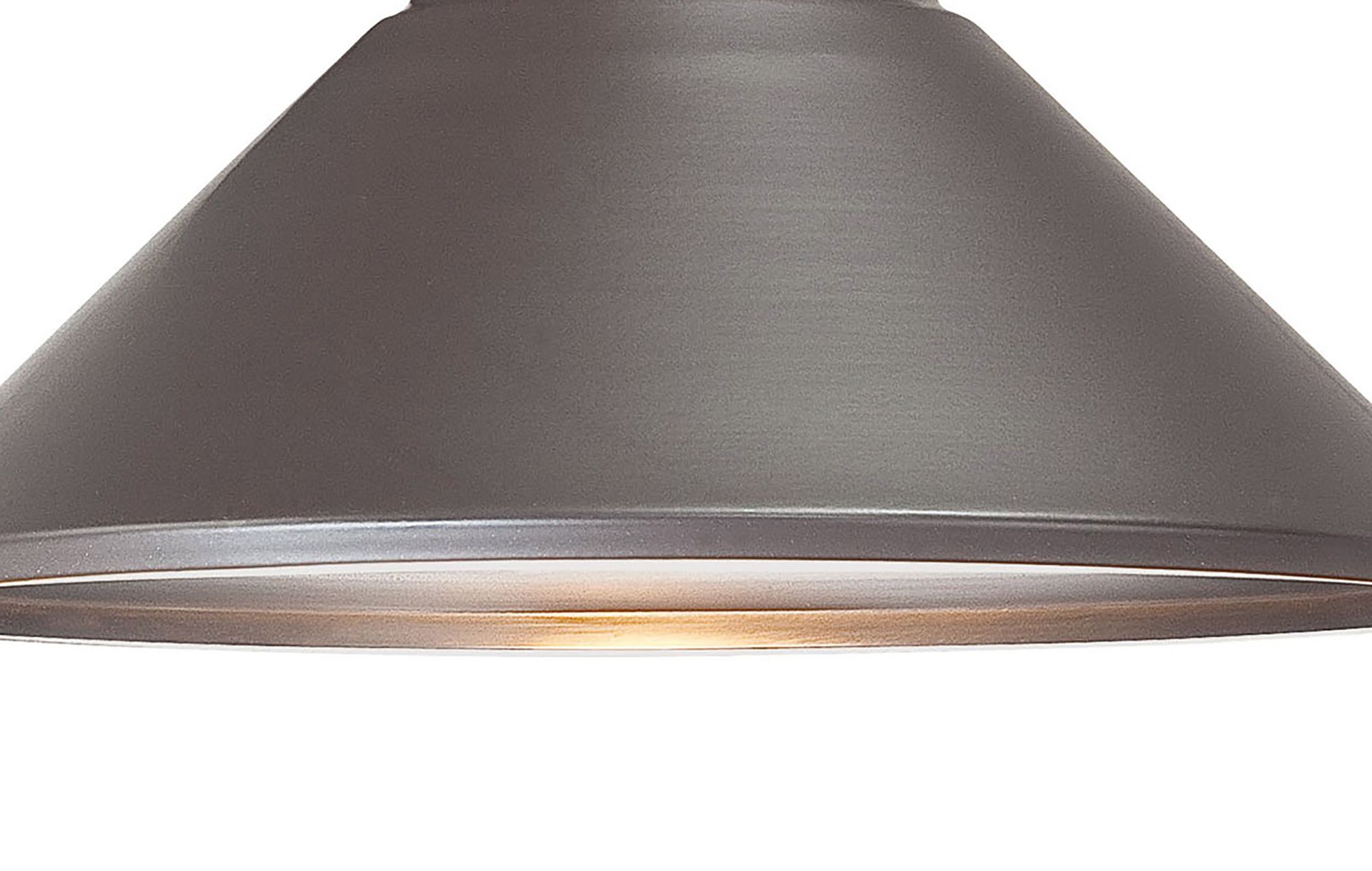 Image 7 Great Outdoors Bay Crest 1-Light 8.88-in Dorian Bronze Outdoor Wall Light more views