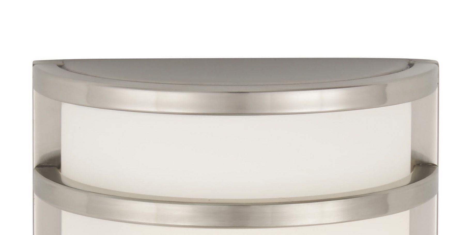 Image 4 Great Outdoors Bay View 2-Lt 12.2-in Brush Stainless Outdoor Pocket Lantern more views