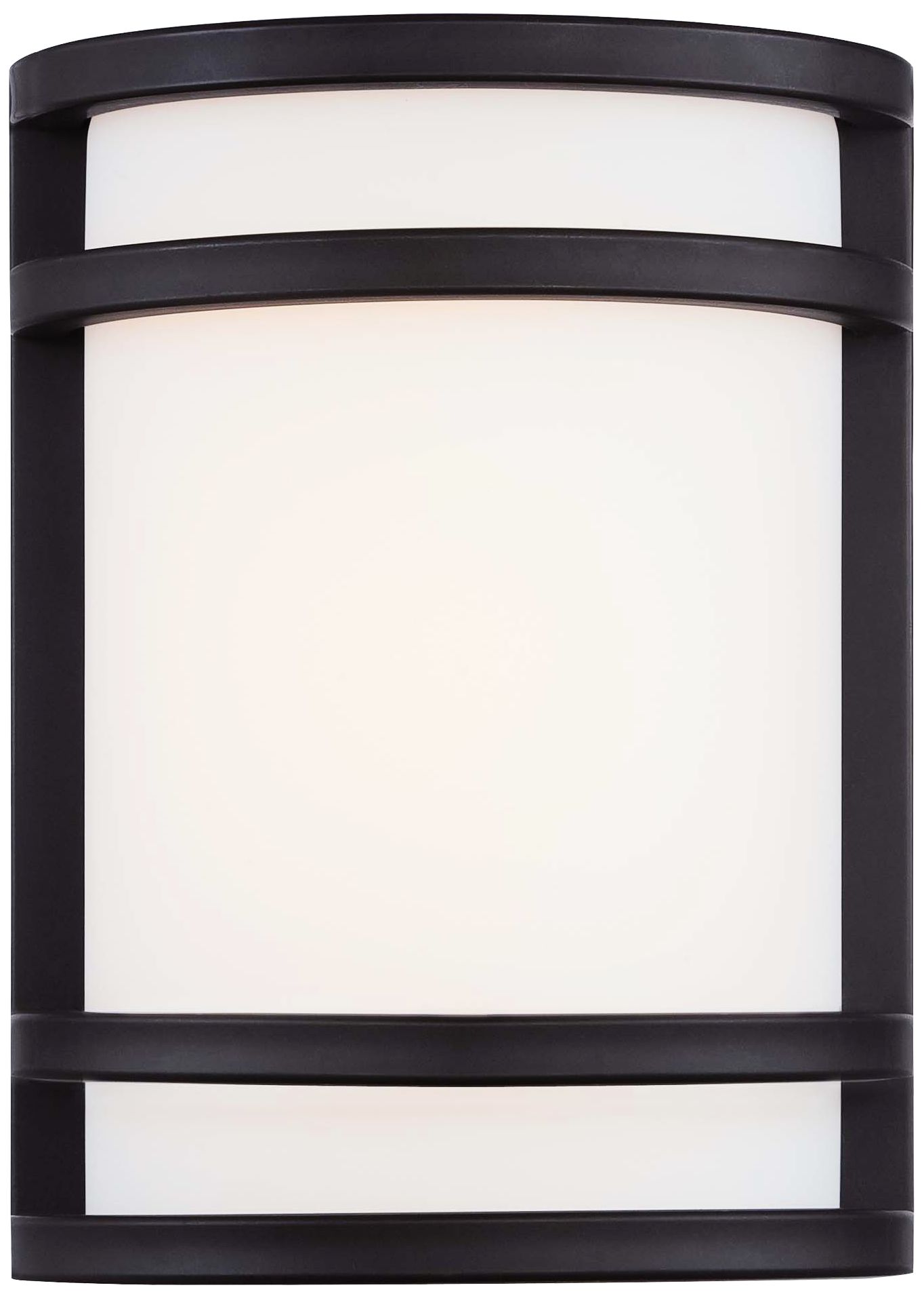 Image 2 Great Outdoors Bay View LED 9.5-in Oil Rubbed Bronze Outdoor Pocket Lantern