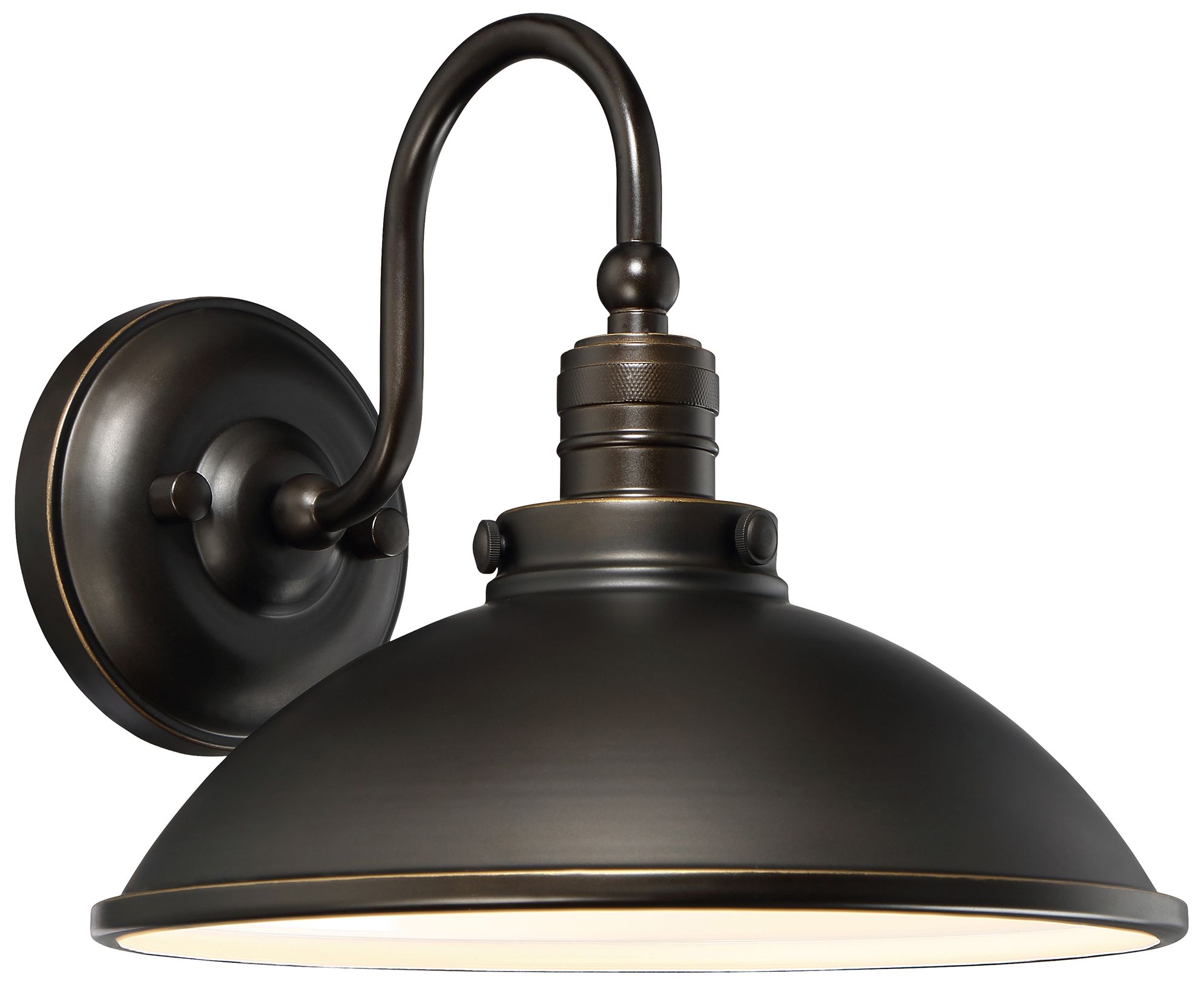 Image 2 Great Outdoors Baytree Lane LED 11-in Oil Rubbed Bronze Outdoor Wall Light
