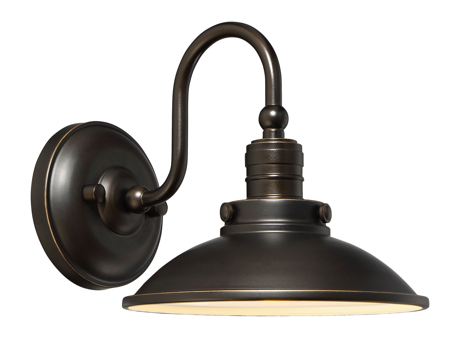 Image 6 Great Outdoors Baytree Lane LED 8.5-in Oil Rubbed Bronze Outdoor Wall Light more views