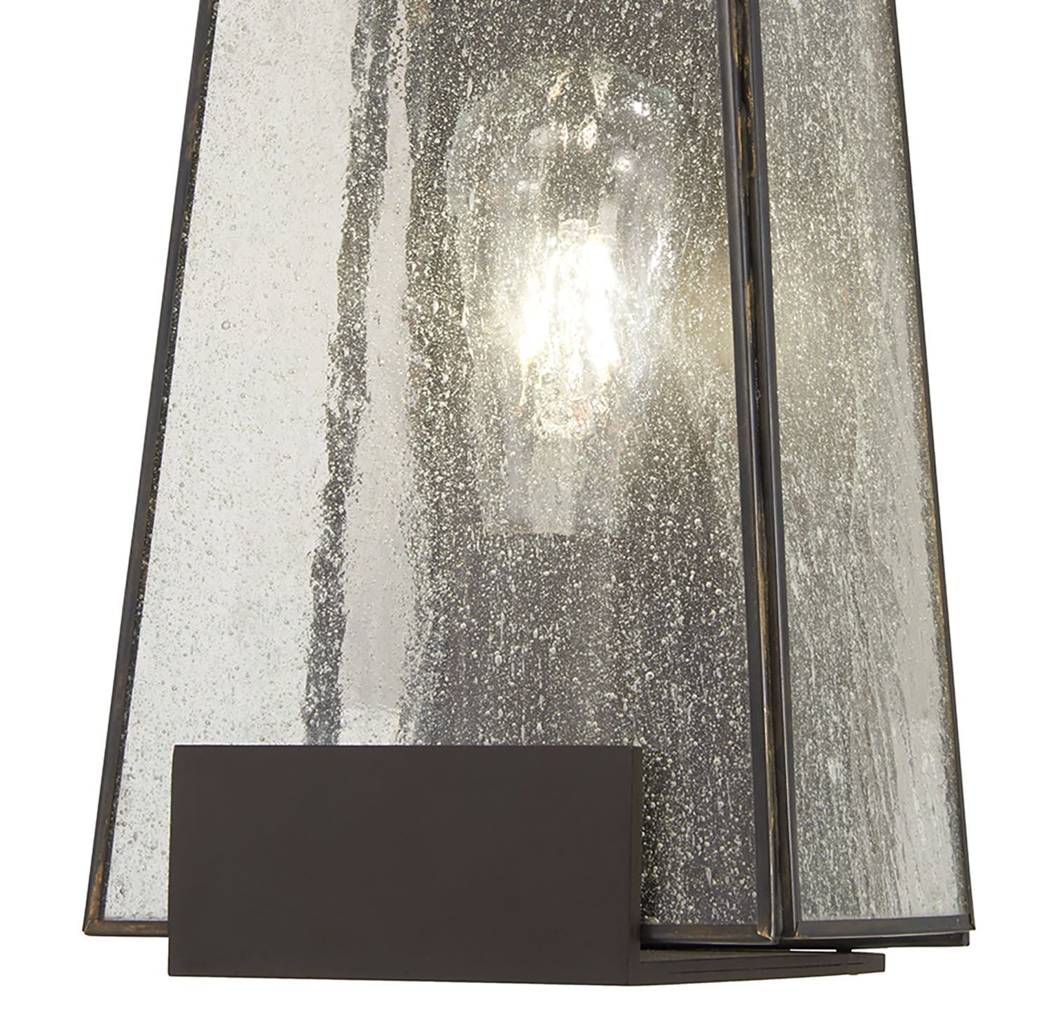 Image 3 Great Outdoors Bistro Dawn 1-Light 7-in Dakota Bronze Outdoor Wall Light more views