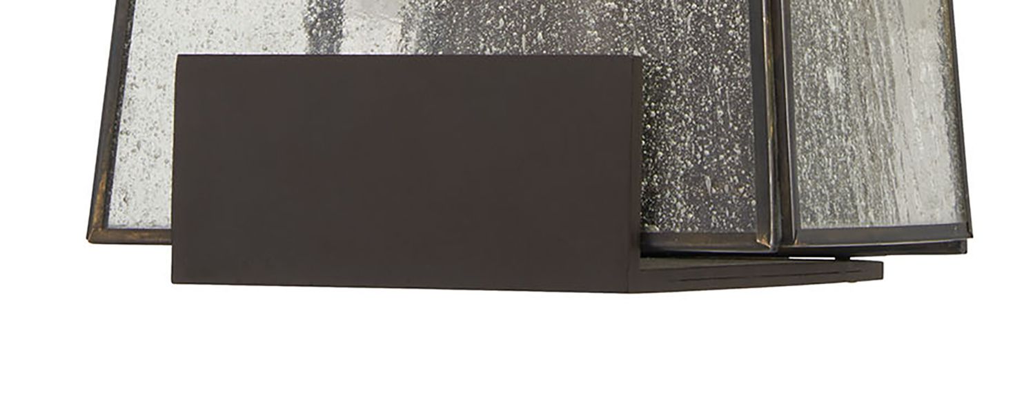 Image 5 Great Outdoors Bistro Dawn 1-Light 7-in Dakota Bronze Outdoor Wall Light more views