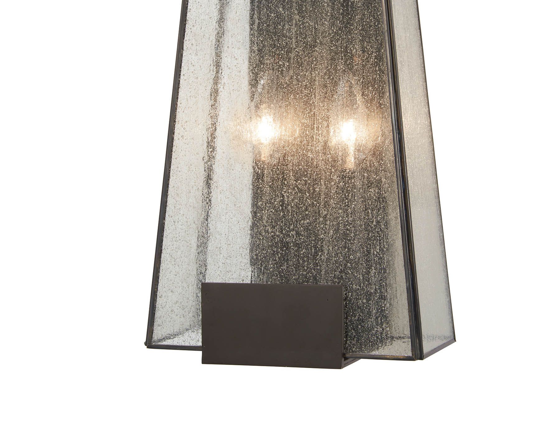 Image 5 Great Outdoors Bistro Dawn 2-Light 9-in Dakota Bronze Outdoor Wall Light more views
