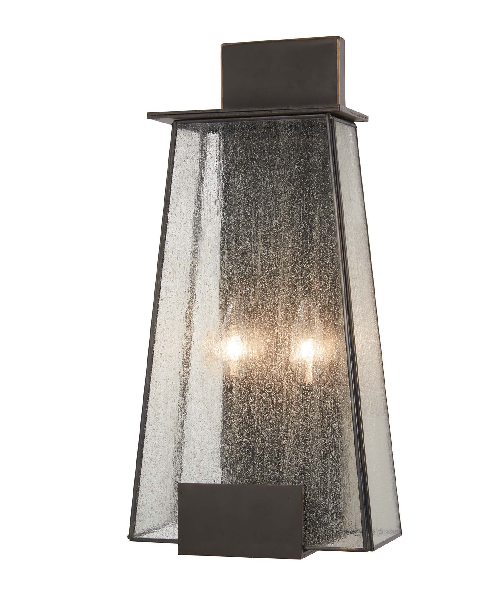 Image 7 Great Outdoors Bistro Dawn 2-Light 9-in Dakota Bronze Outdoor Wall Light more views
