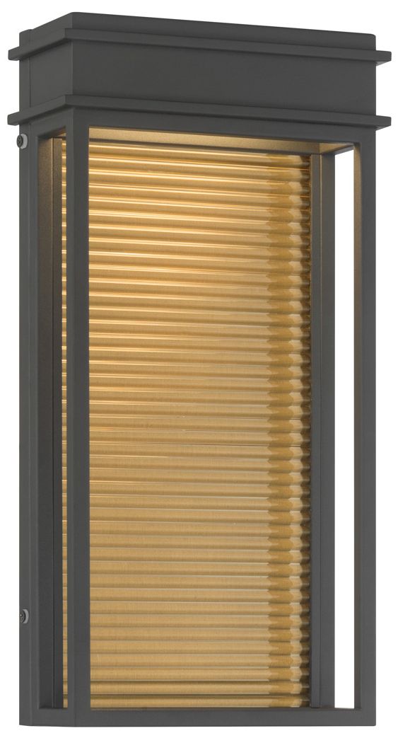 Image 2 Great Outdoors Clyne LED 15-in Coal Blac