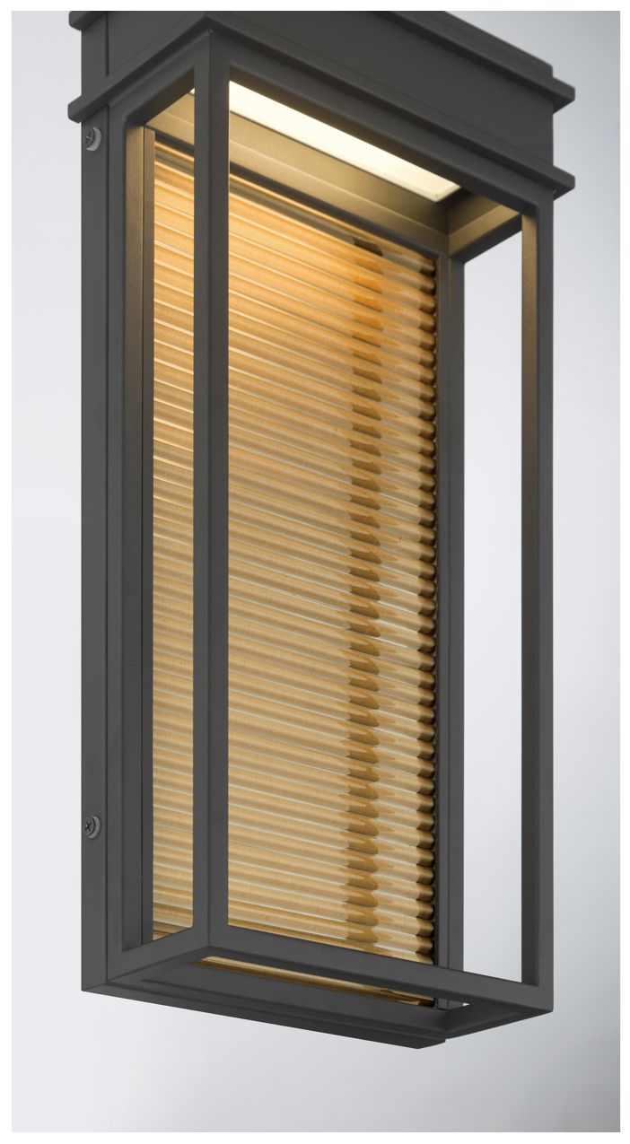 Image 4 Great Outdoors Clyne LED 15-in Coal Blac more views