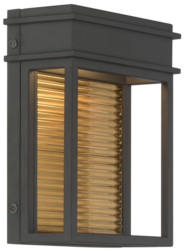 Image 3 Great Outdoors Clyne LED 9-in Coal Black more views