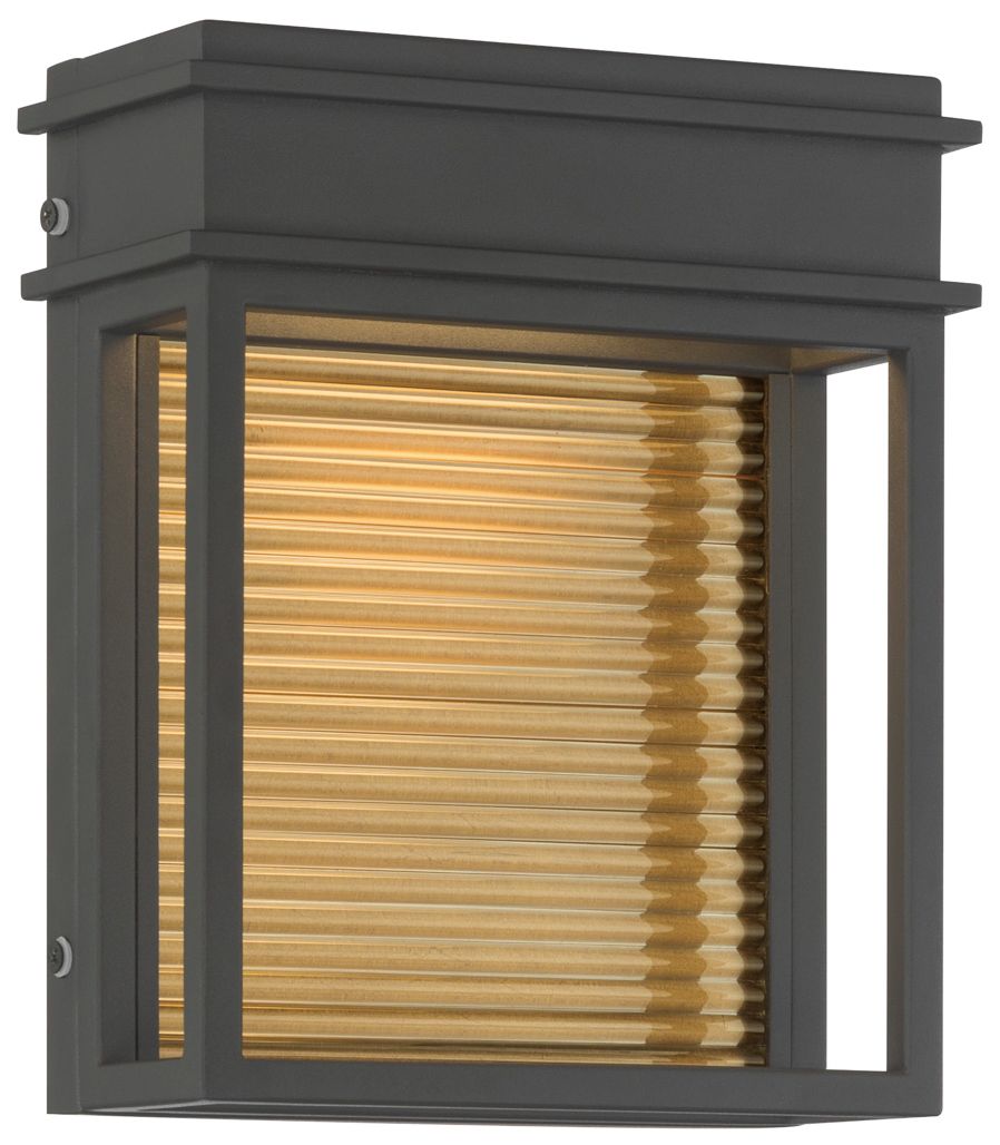 Image 6 Great Outdoors Clyne LED 9-in Coal Black more views