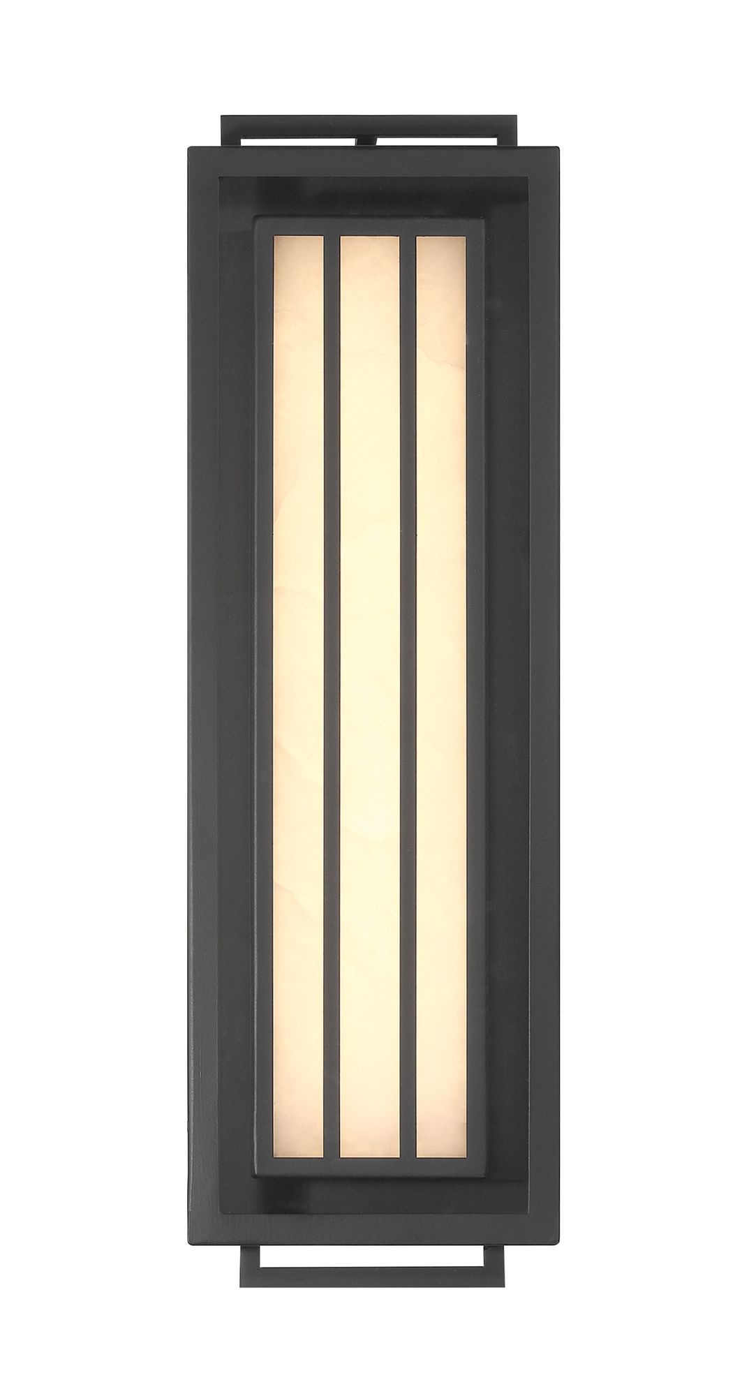 Image 5 Great Outdoors Eastly 1-Light 6.75-in Black Outdoor Wall Mount with Shade more views
