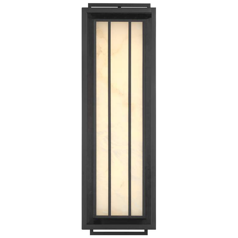Image 4 Great Outdoors Eastly 1-Light 8.75-in Black Outdoor Wall Mount with Shade more views