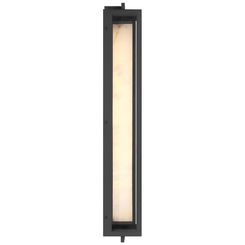 Image 5 Great Outdoors Eastly 1-Light 8.75-in Black Outdoor Wall Mount with Shade more views