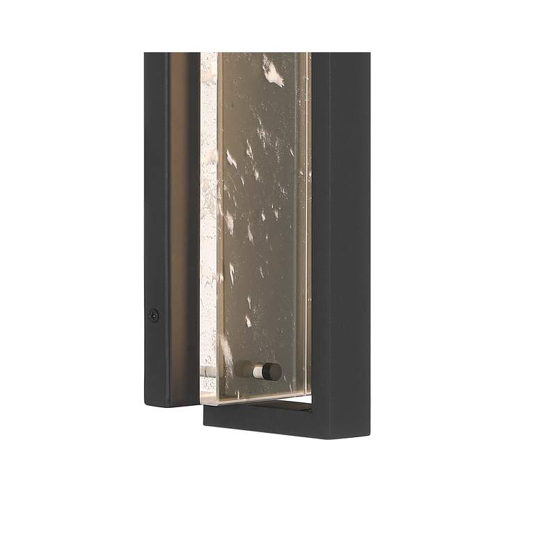 Image 3 Great Outdoors Hvar 1-Light 5.13-in Black Outdoor Wall Mount with Shade more views