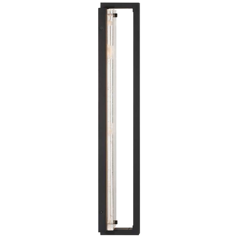 Image 4 Great Outdoors Hvar 1-Light 5.13-in Black Outdoor Wall Mount with Shade more views