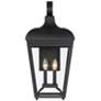 Thumbnail3 of Great Outdoors Marquee 4-Light 12-in Black Outdoor Wall Mount with Shades more views