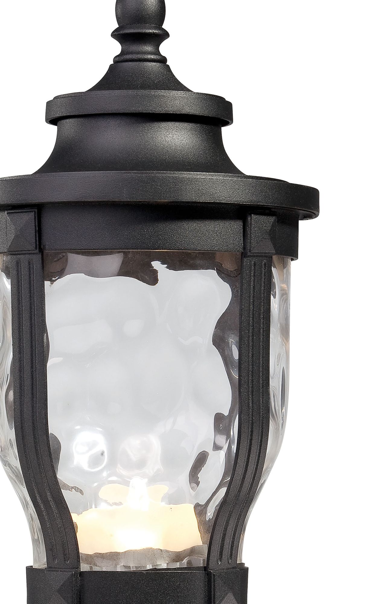 Image 3 Great Outdoors Merrimack 1-Light 19.25-in Corona Bronze Outdoor Post Mount more views