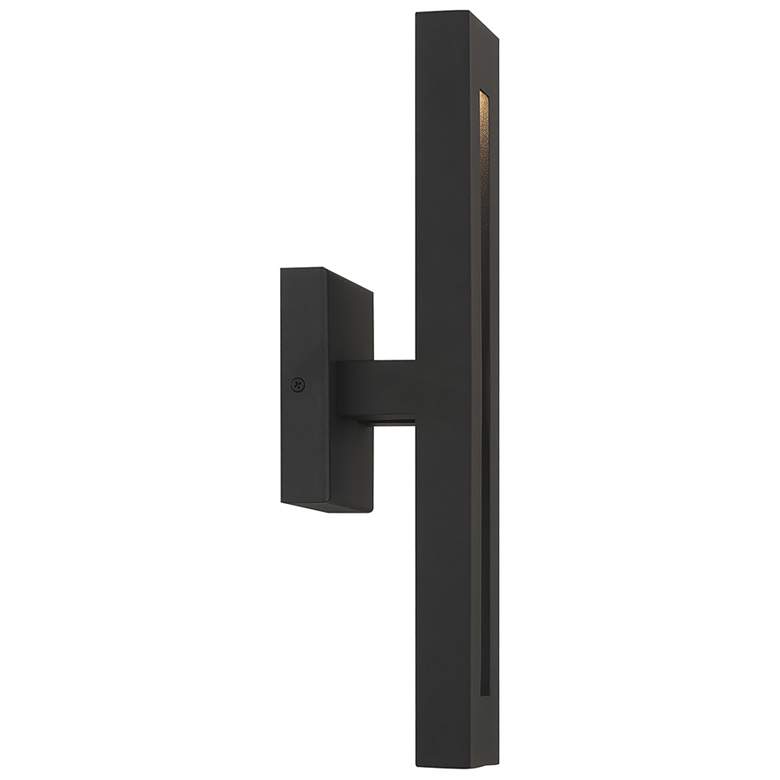 Image 5 Great Outdoors Paddock 1-Light 5-in Black Outdoor Wall Mount with Shades more views