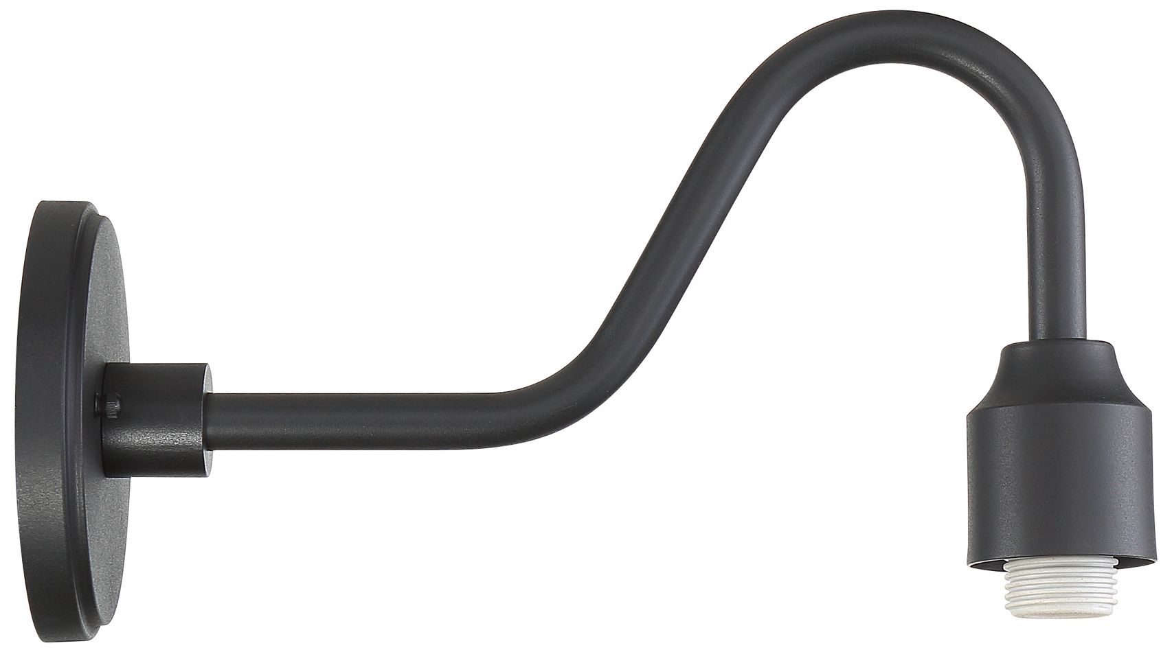 Thumbnail1 of Great Outdoors RLM 12-in Coal Black Outdoor Wall Mount Arm