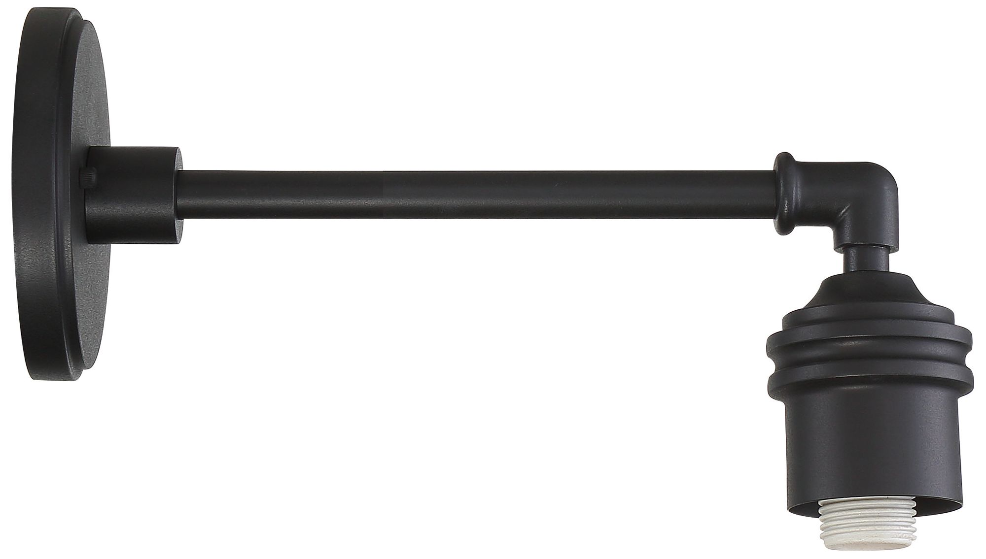 Thumbnail1 of Great Outdoors RLM 14.75-in Coal Black Outdoor Wall Mount Arm