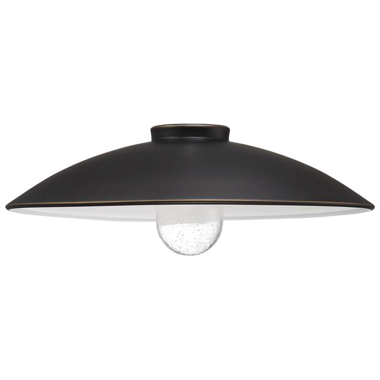 Image 1 Great Outdoors RLM 18-in Oil Rubbed Bronze Outdoor Metal Shade for Light