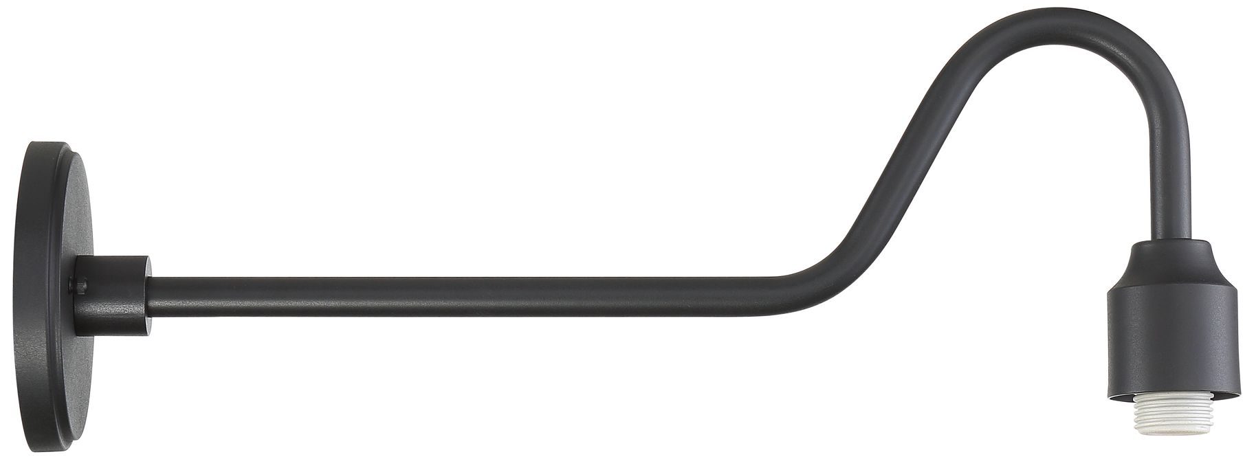 Thumbnail1 of Great Outdoors RLM 23.75-in Coal Black Outdoor Wall Mount Arm