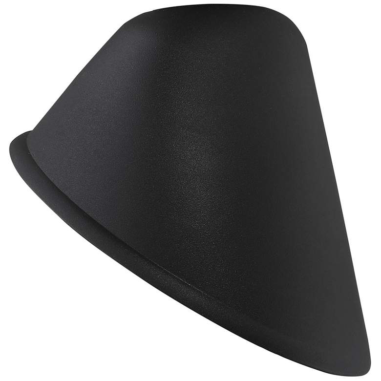 Image 1 Great Outdoors RLM 8-in Sand Coal Black Outdoor Metal Shade for Light
