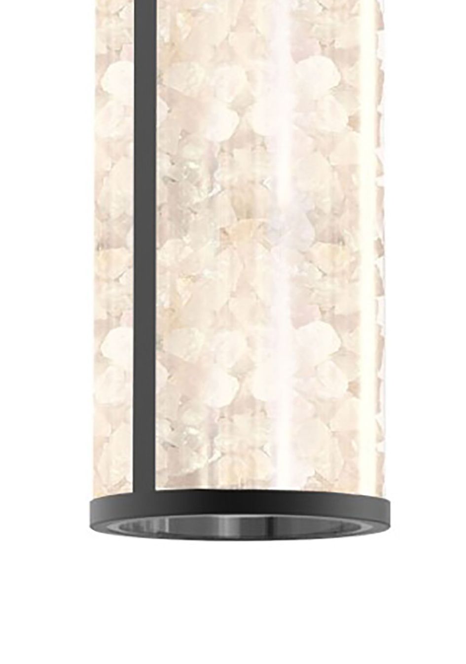 Image 2 Great Outdoors Salt Creek LED 13.13-in Outdoor Black Pendant with Shade more views