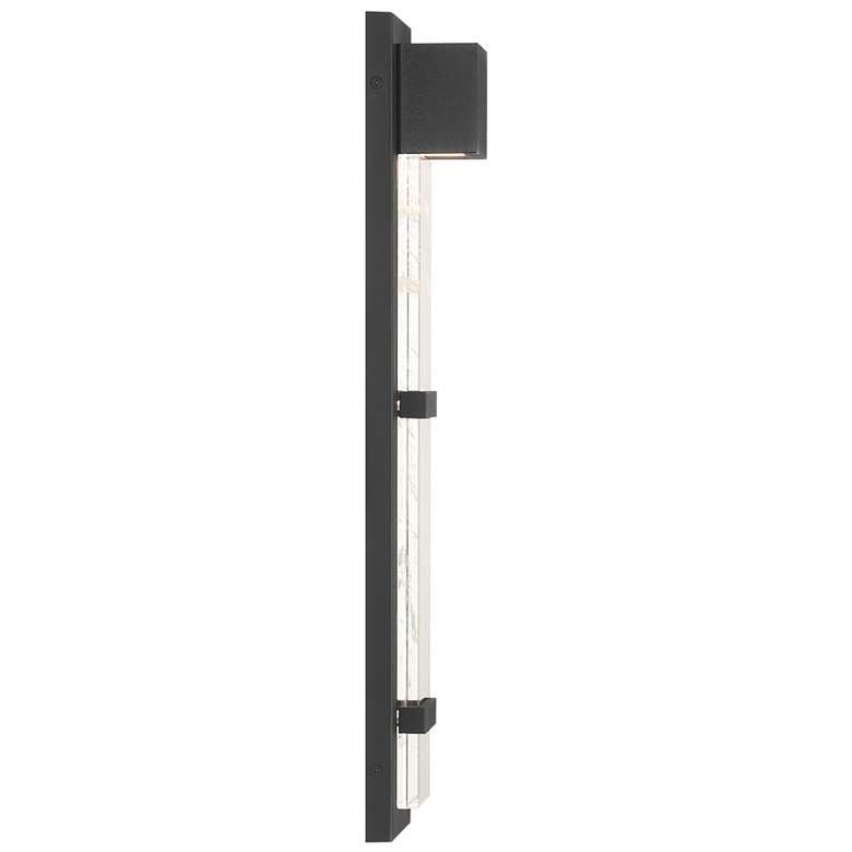 Image 4 Great Outdoors Sol 1-Light 5.13-in Black Outdoor Wall Mount with Shade more views