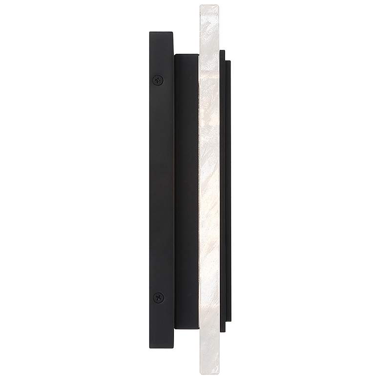 Image 3 Great Outdoors Temecula 1-Light 5-in Black Outdoor Wall Mount with Shade more views