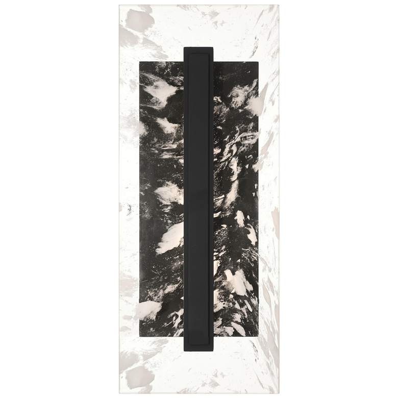 Image 3 Great Outdoors Temecula 1-Light 9.75-in Black Outdoor Wall Mount with Shade more views
