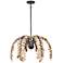 Grecian Chandelier in Champagne Mist with Coconut Shell by Breegan Jane