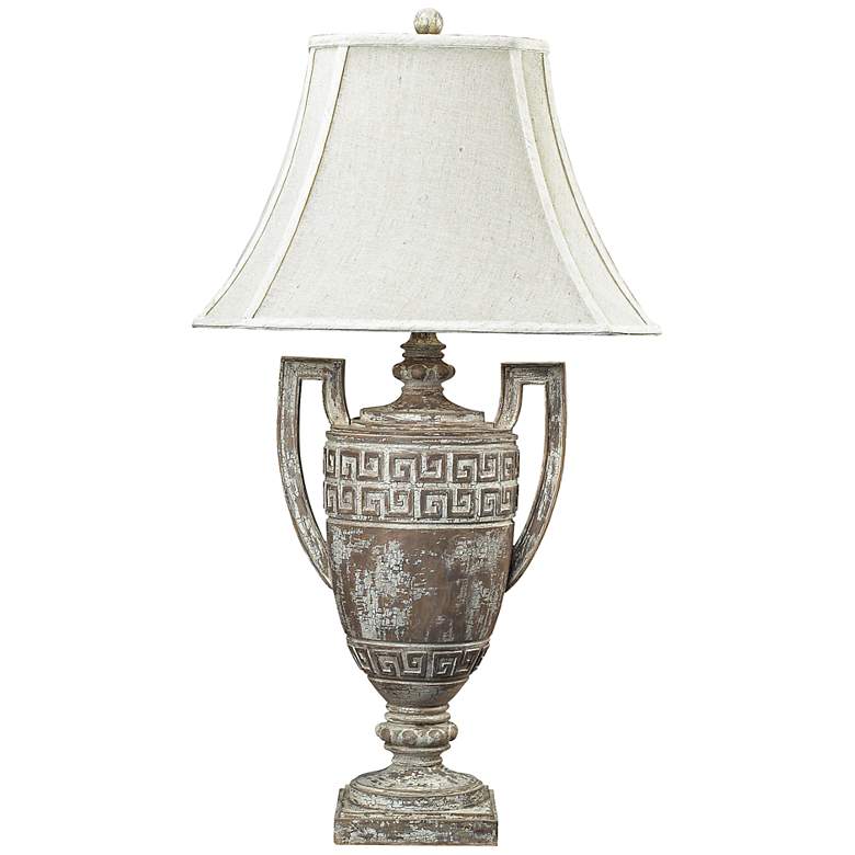 Image 1 Greek Key Table Lamp