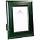 Green 4x6 Cowhide Leather Photo Frame