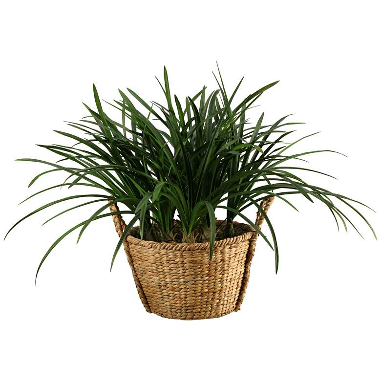 Image 1 Green Areca Grass 36 inch Wide Faux Plant